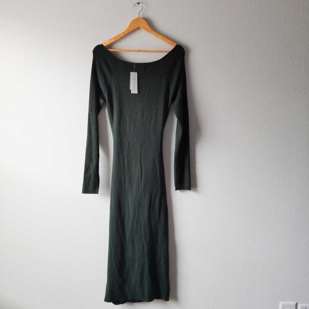 All In Favor Knit Long Sleeve Dress - Picture 6 of 7